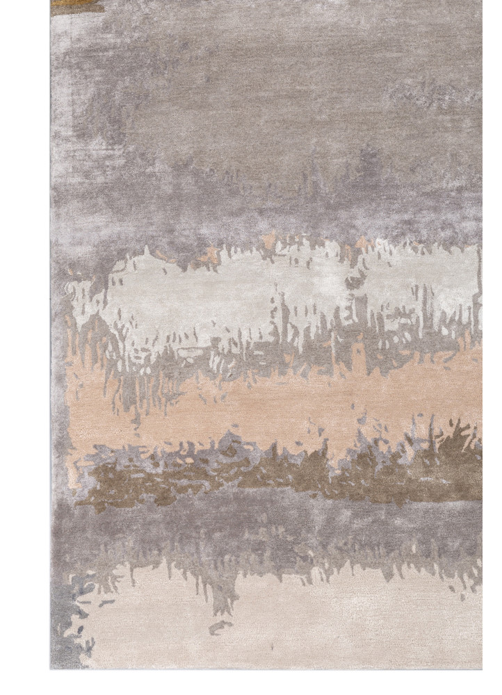 genesis ivory wool and viscose hand tufted Rug - Corner genesis ivory wool and viscose hand tufted Rug - Corner